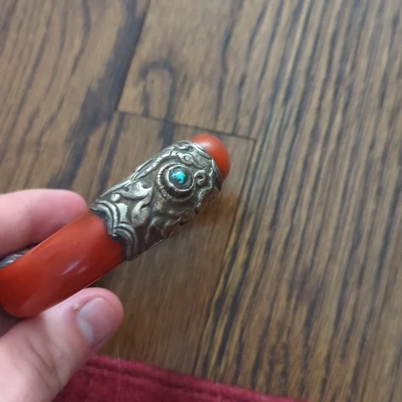 NEVER WORN Boho red bracelet - Picture 2 of 4